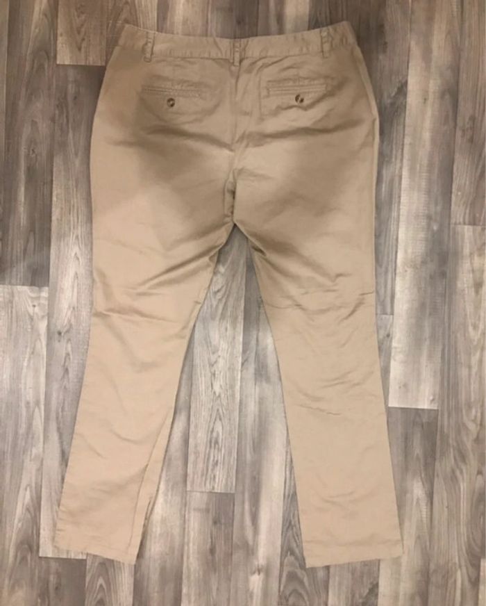 Pantalon tex woman été en tissu beige taille 44 - photo numéro 2