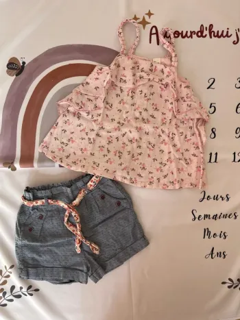 Ensemble bébé fille – Orchestra – Taille 18 mois / 81 cm 🌸👖