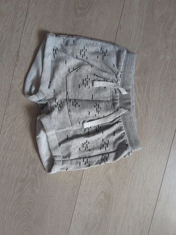 Short gris garçon 18 mois