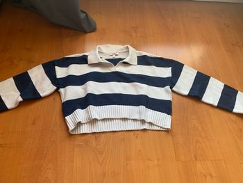 Pull rayé crop-top Jennyfer