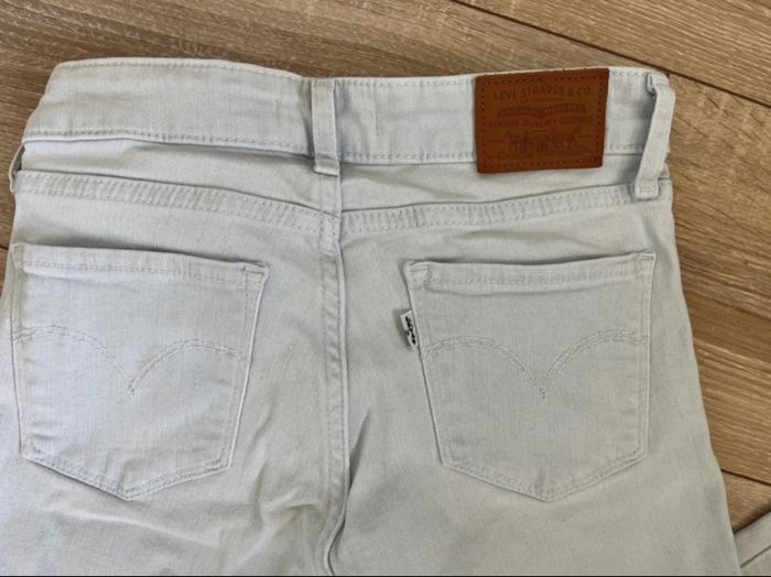 Jean Levi’s 711 skinny femme bleu très clair - photo numéro 3
