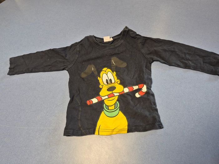 Tee shirt manche longue taille 24 mois