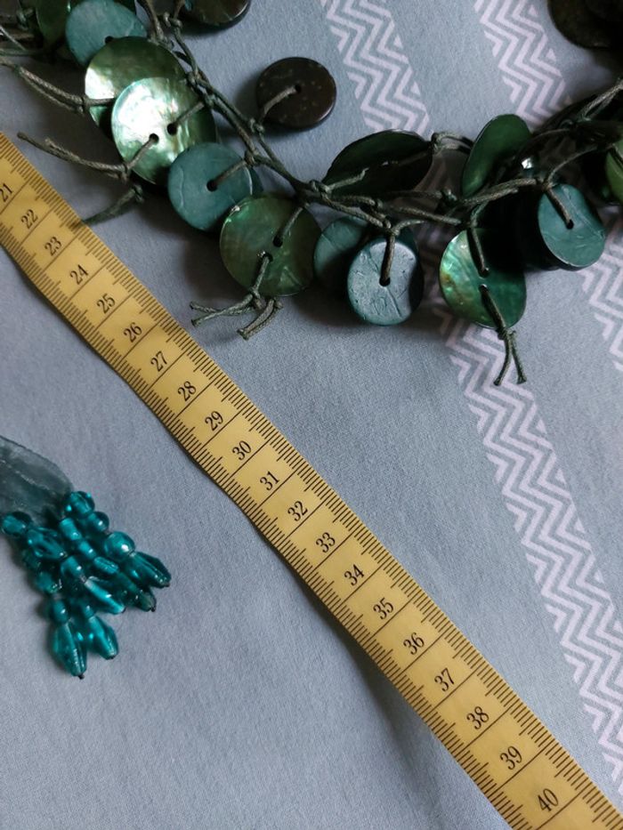 Lot de 2 colliers fantaisie turquoise - photo numéro 9