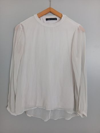 Blouse blanche Zara t38