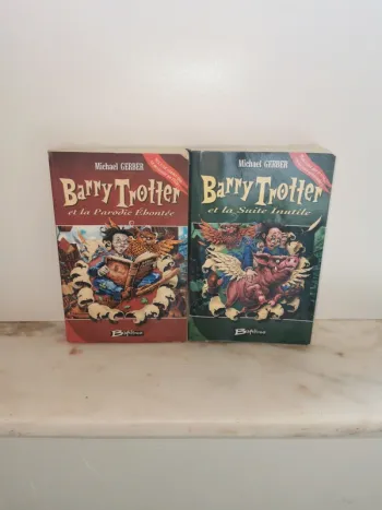 lot de 2 livres Barry Trotter (très drôle) 