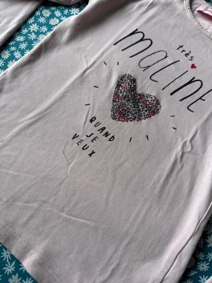 T-shirt maline - photo numéro 3