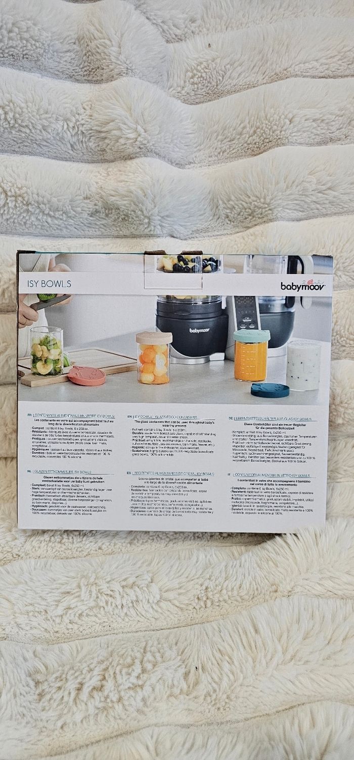 Lot de 6 pot en verre Isybowl Babymoov Neufs - photo numéro 7