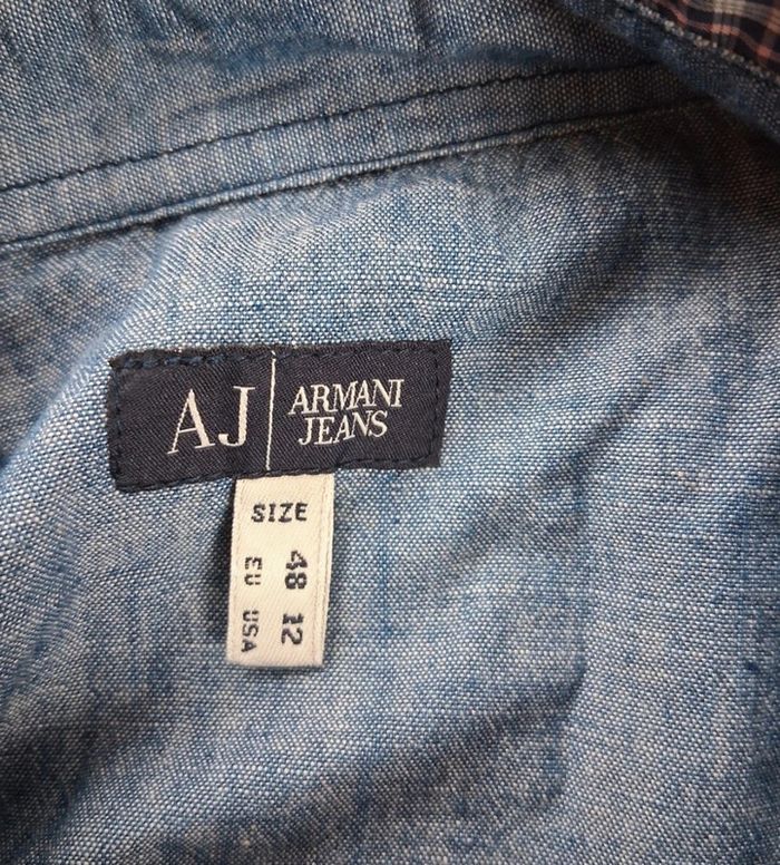 Chemise Armani Jean's taille XL - photo numéro 3