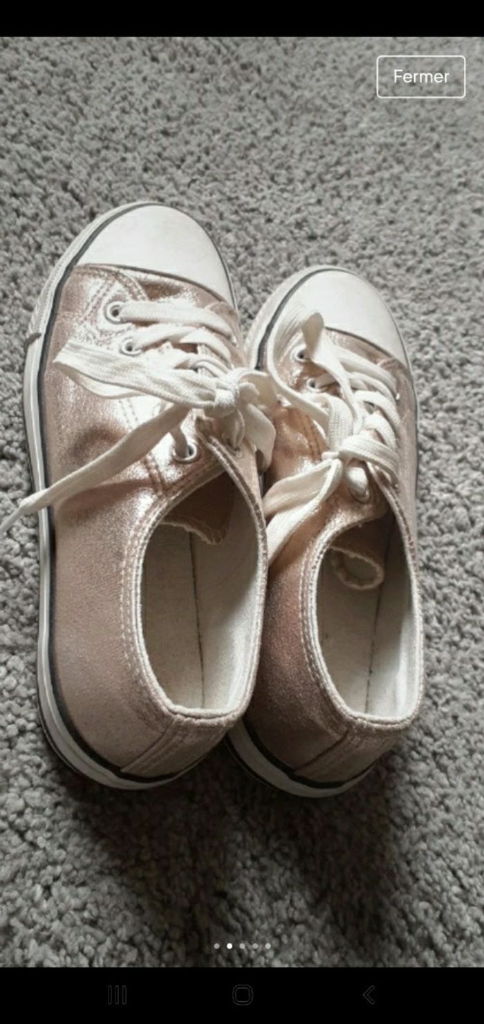 Basket toile brillant 🦄 - photo numéro 3