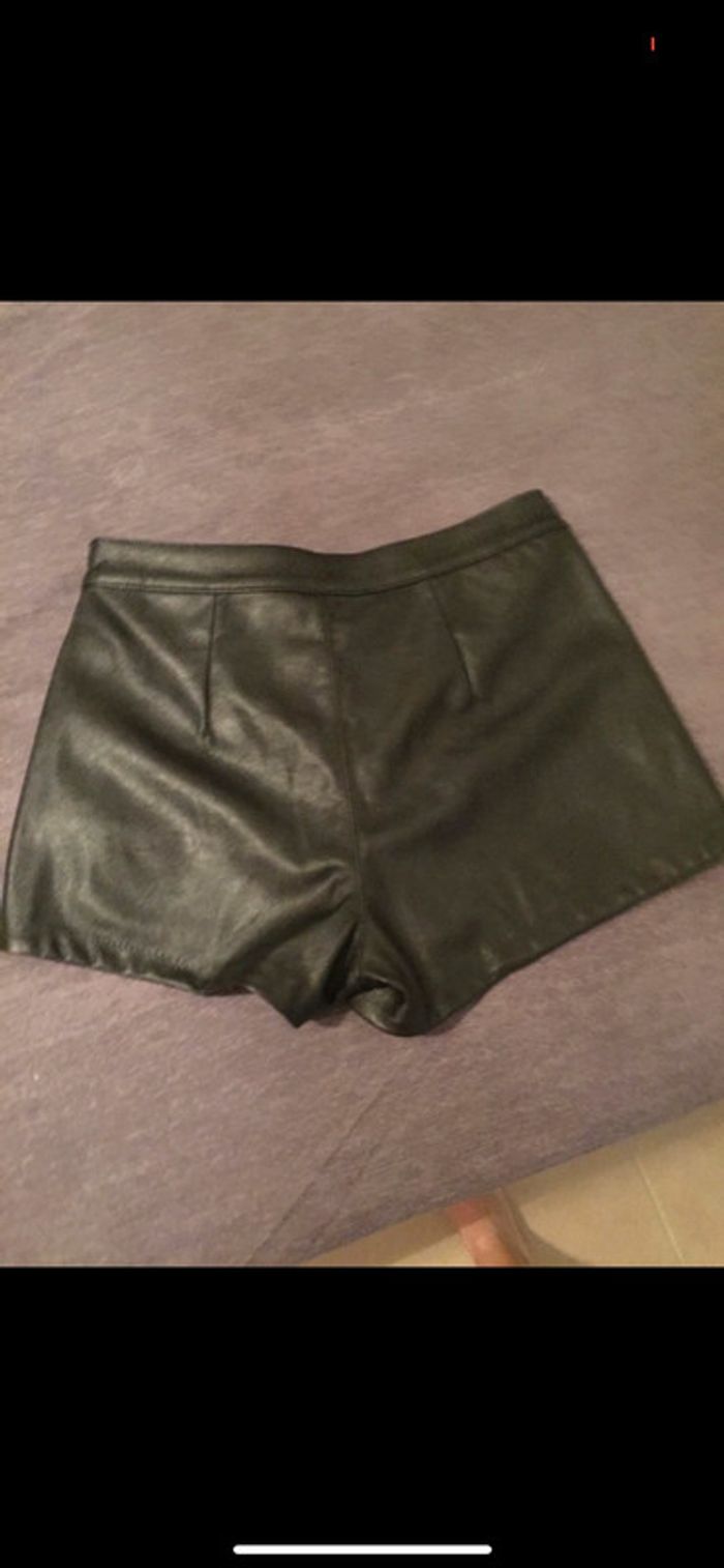 Short simili cuir - photo numéro 2