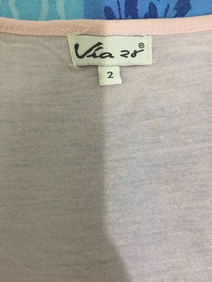 tee shirt rose - photo numéro 2