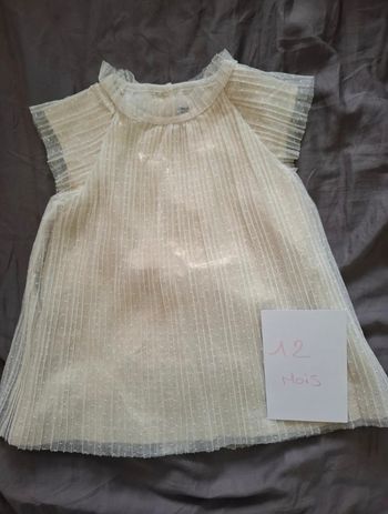 Robe cérémonie - 12 mois
