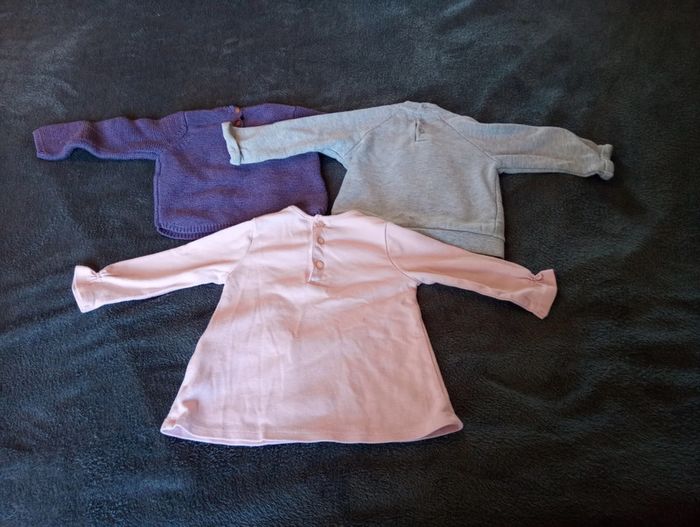 Lot de 3 pulls 12 mois - photo numéro 5