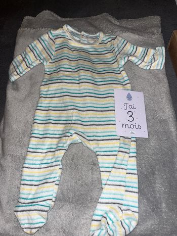 Pyjama rayés Tex baby