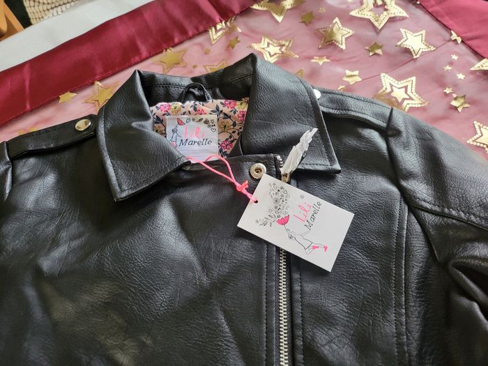 Veste en cuir 12 ans - photo numéro 3
