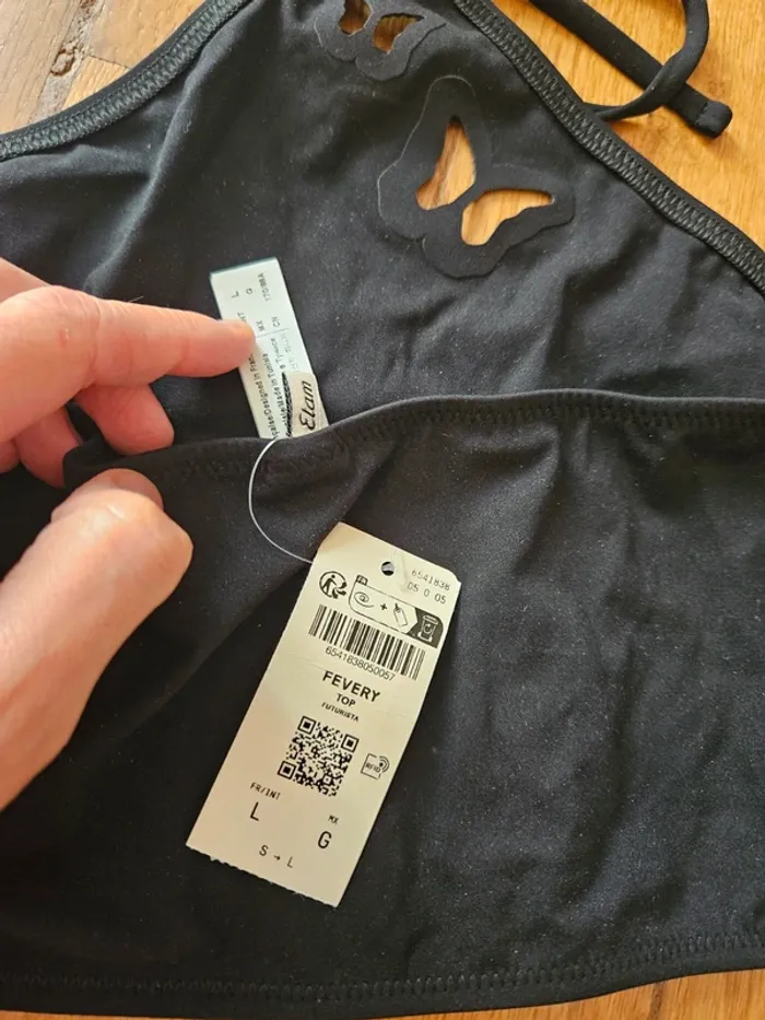 Haut de maillot de bain Etam L neuf - photo numéro 6