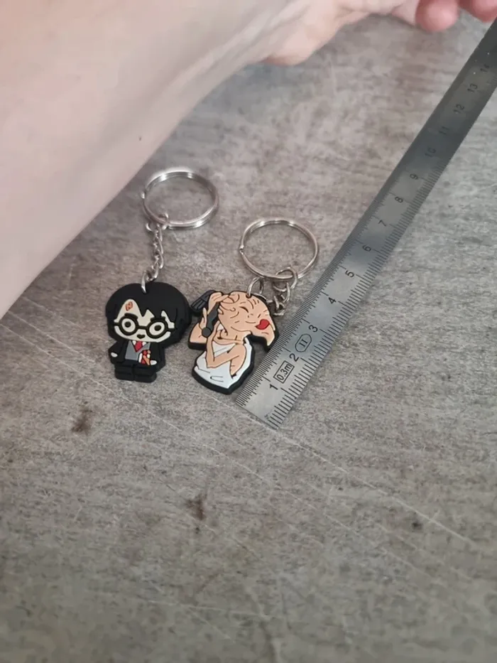 2 portes clé de l'univers harry potter - photo numéro 3