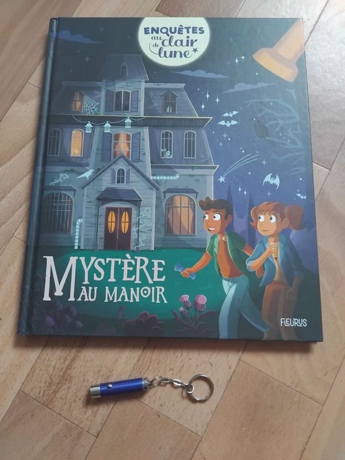 Livre mystere au manoir