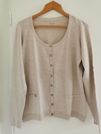 Cardigan beige - L - In Extenso