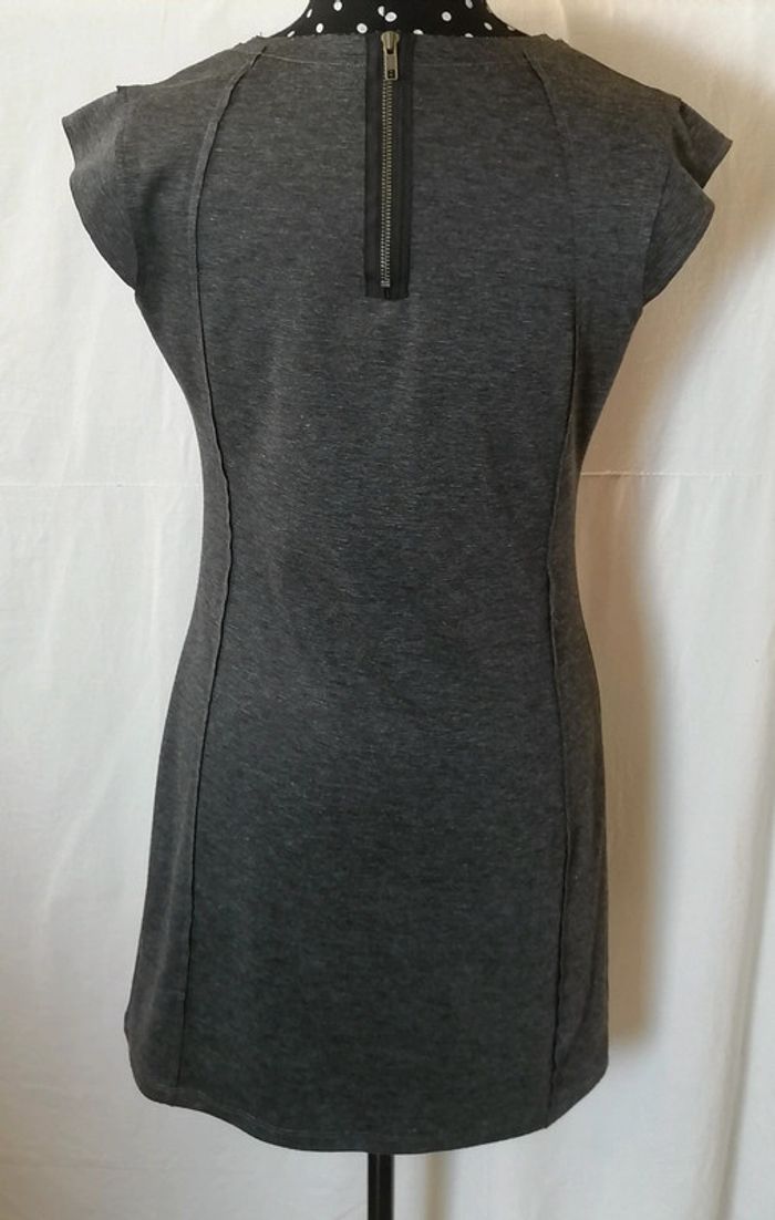 Robe courte gris multicolore taille M Desigual - photo numéro 6