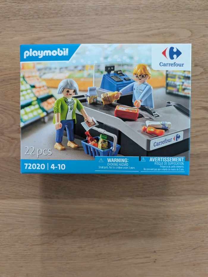 Playmobil caisse supermarché 72020