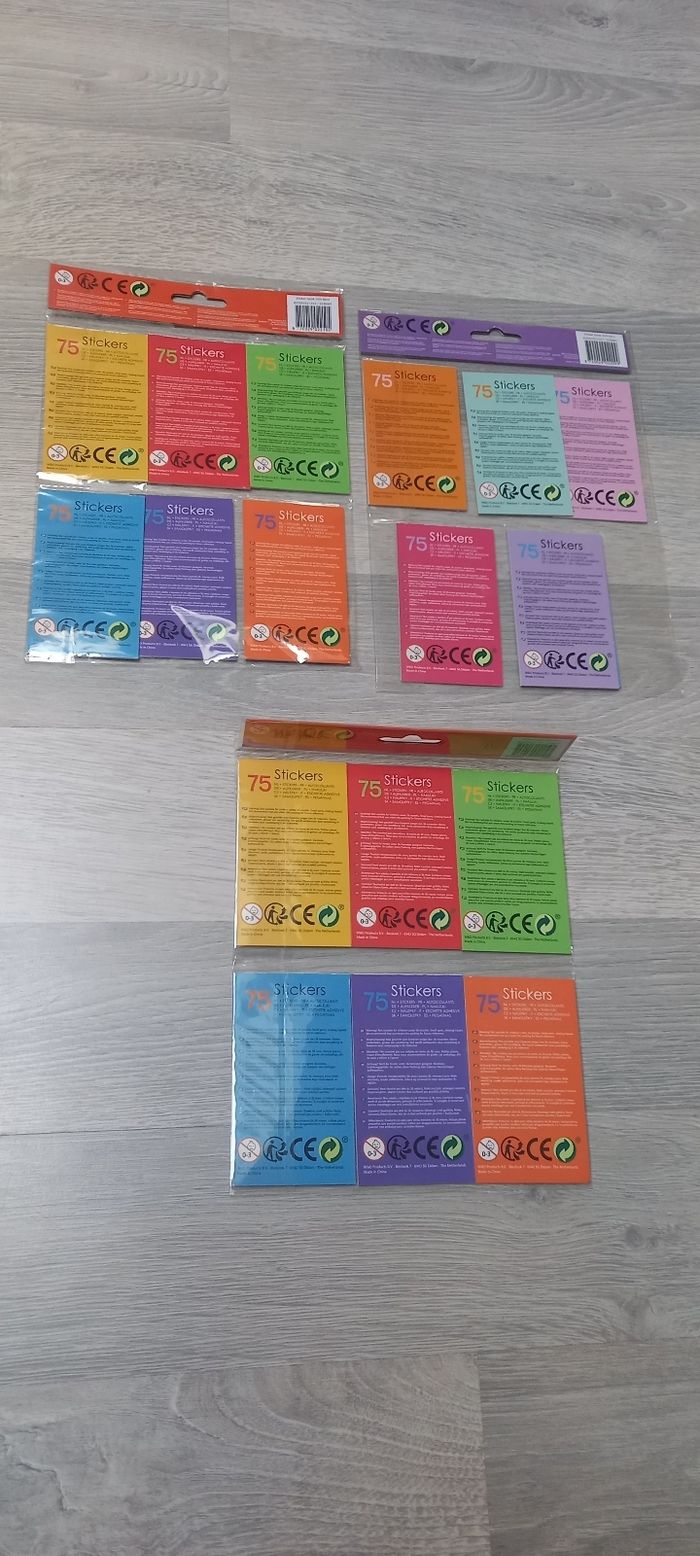 Lot de stickers neuf - photo numéro 2