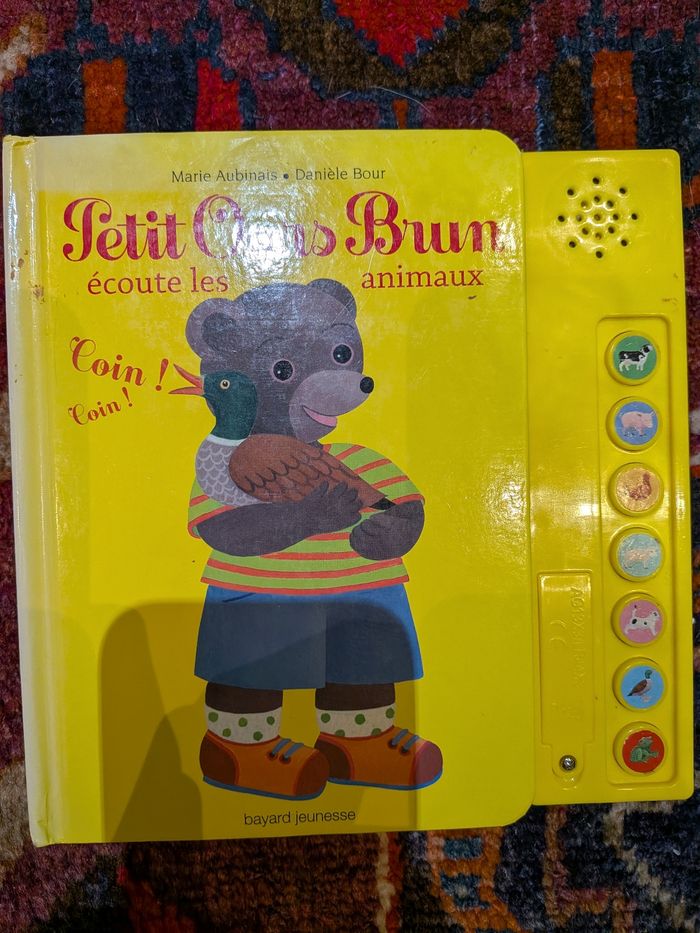 Lot de 3 livres musicaux et 1 livre Petit Ours Brun - photo numéro 5