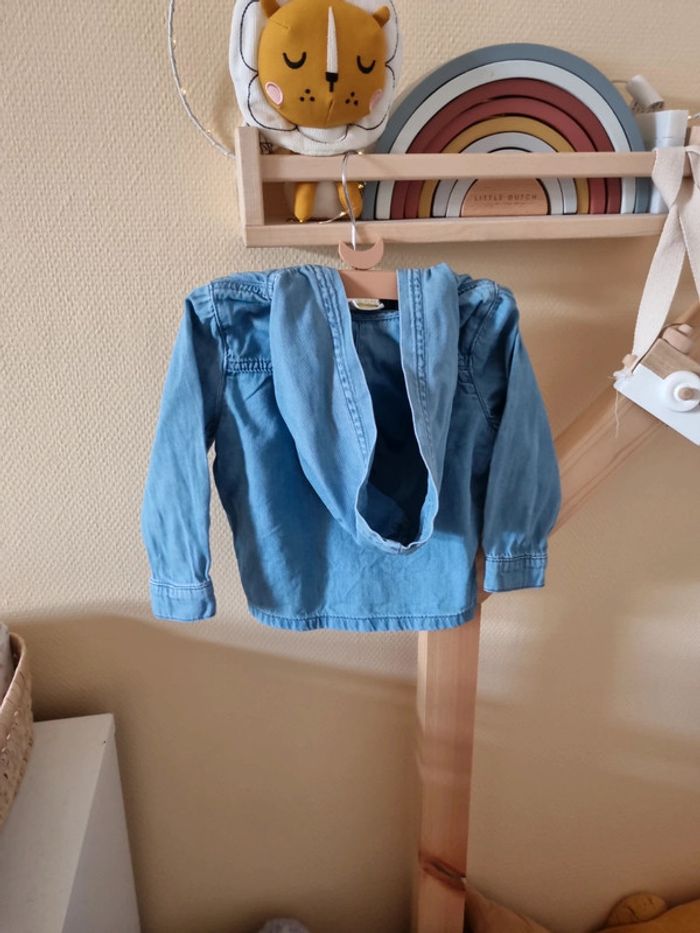 Chemise jean 86 cm - photo numéro 2