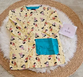 Blouse protection vêtements peinture