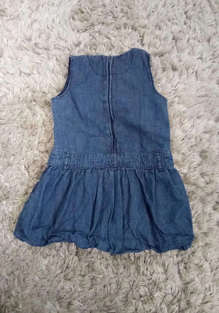Jolie robe en jean 18 mois - photo numéro 2