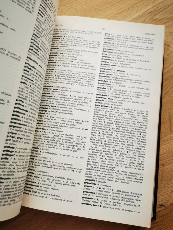 Dictionnaire français espagnol - photo numéro 3