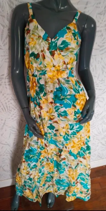 Magnifique robe longue neuve femme été taille L XL 40 42