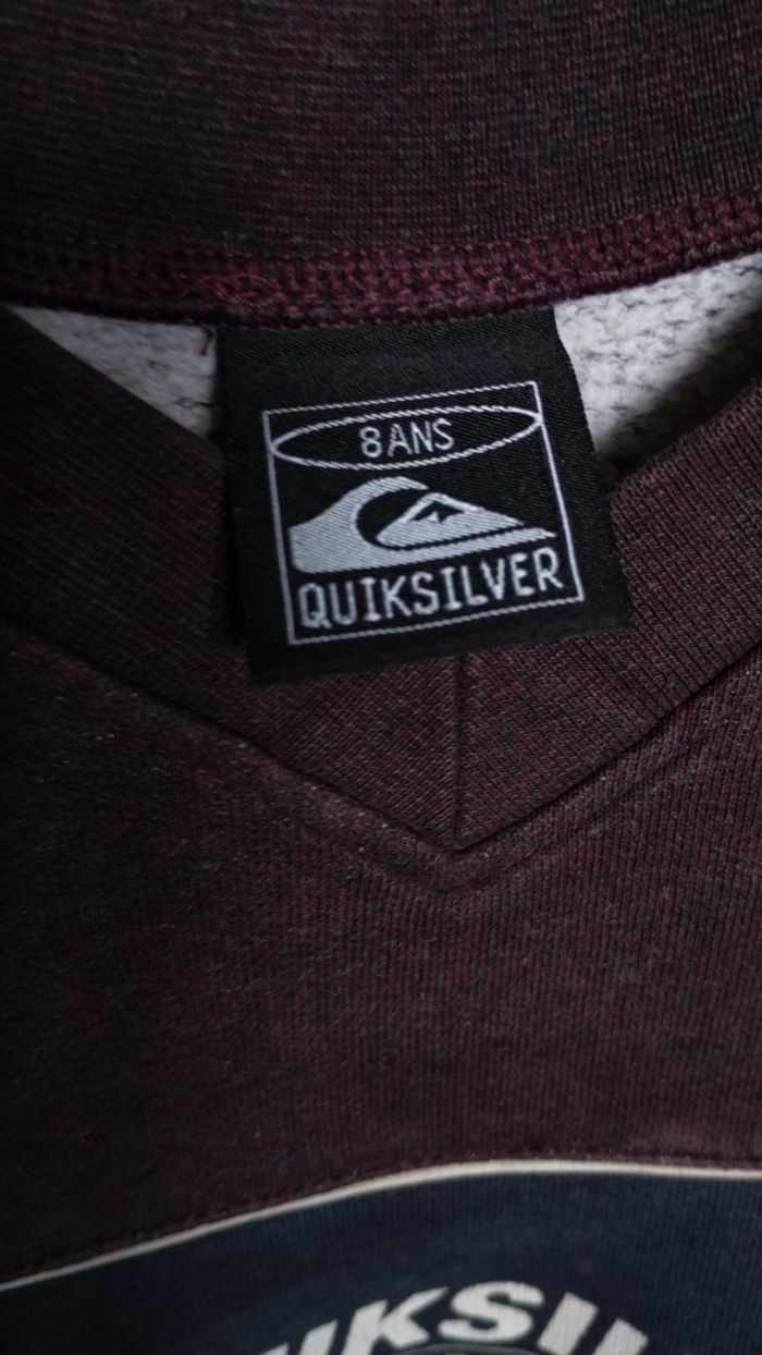 sweat QuickSilver - 8 ans - photo numéro 3
