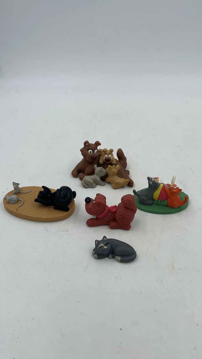 Lot de 5 figurines les animaux de la ferme Altaya / Animaux de compagnie - photo numéro 3