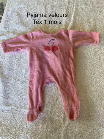 Pyjama tex 1 mois