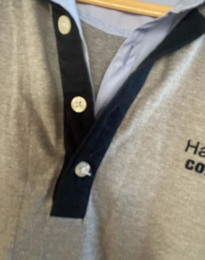 Polo tee shirt col chemise in extenso taille M - photo numéro 4