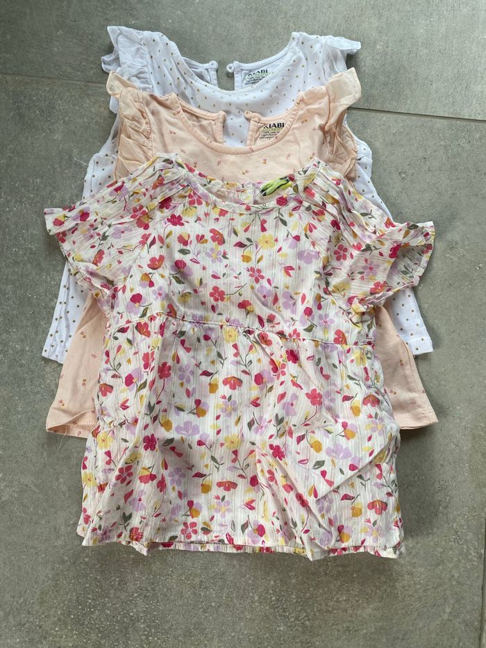 Lot de tee-shirts manches courtes