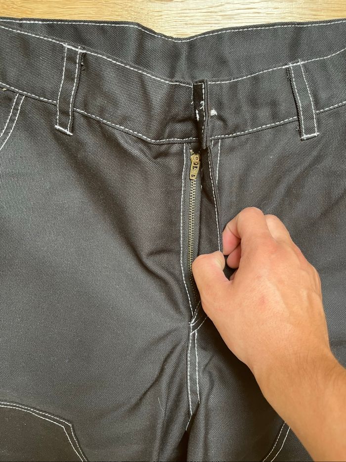 Carhartt Pantalon Double Knee Noir Taille 34x36 - photo numéro 9