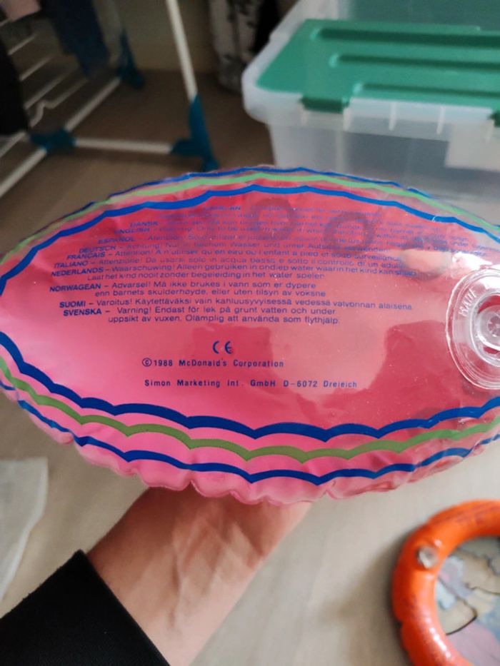 Jouet McDonald's gonflable - photo numéro 7