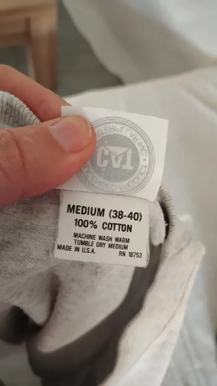 Tee-shirt épais cat homme taille 38/40 - photo numéro 12