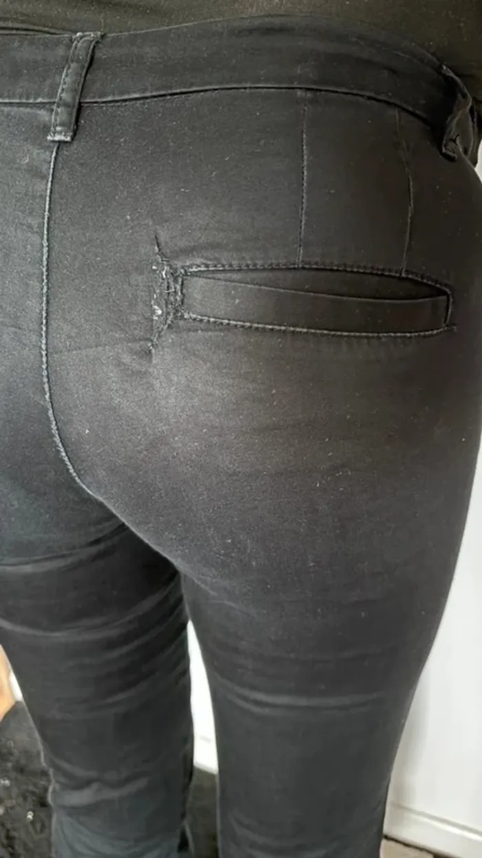 👖 pantalon ajusté en tissus taille 34 XS #mango - photo numéro 6