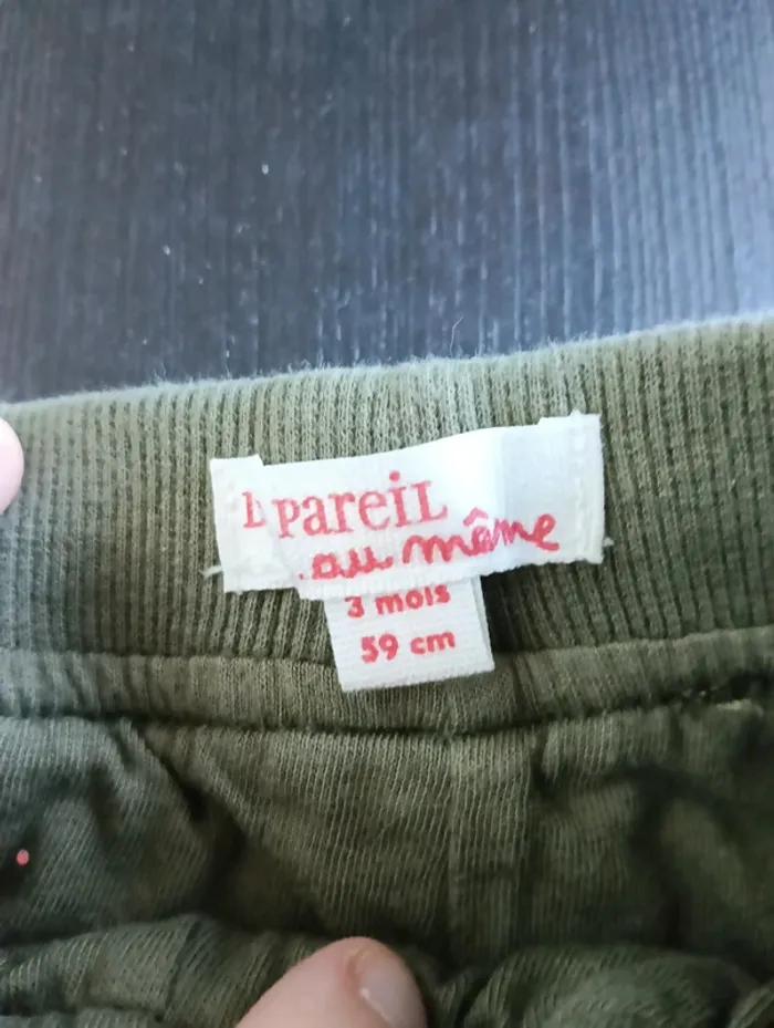 Pantalon 3 mois épais - photo numéro 2