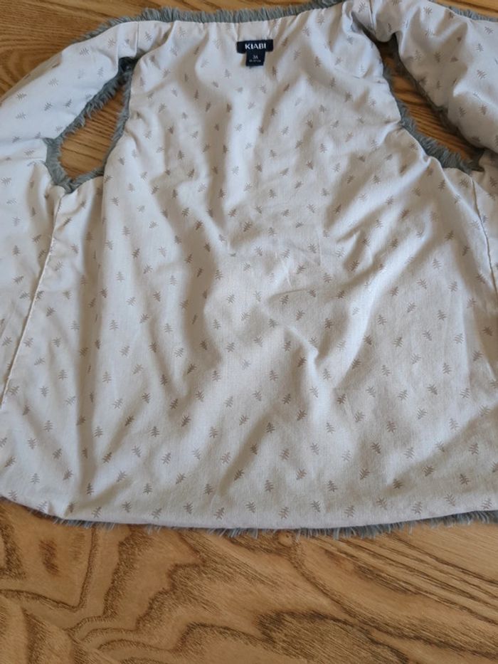 Gilet manches courtes moumoute - photo numéro 3