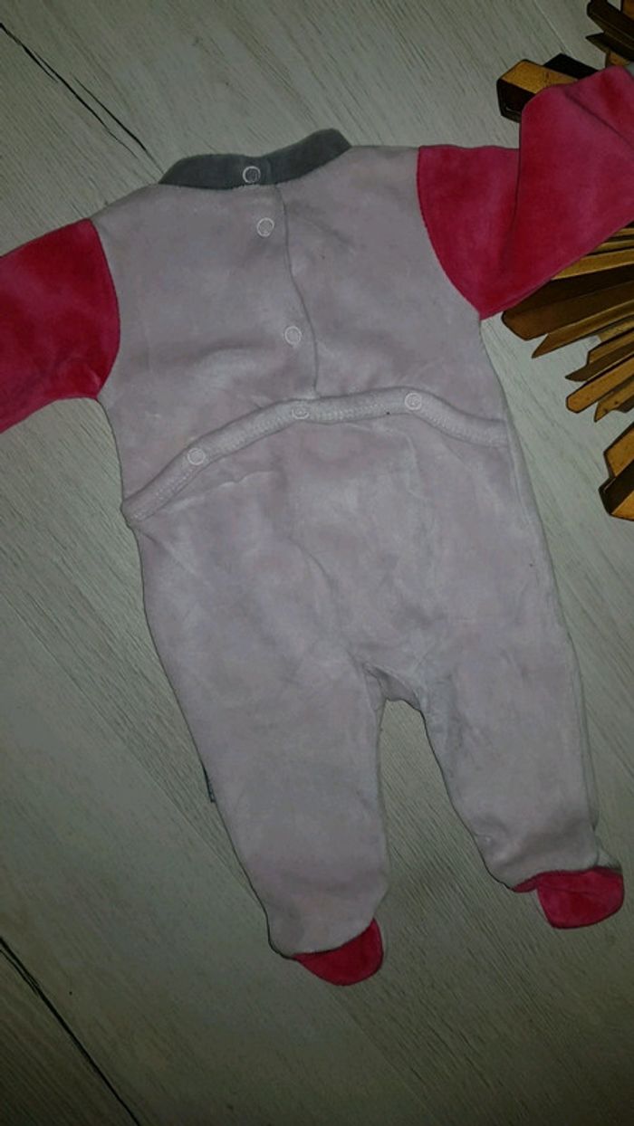 Pyjama absorba velours fille naissance 0 mois neuf - photo numéro 4
