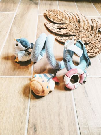 🚢 Jouet d'éveil - Little Goose - Spirale d'activité en tissu peluche - marque Little dutch