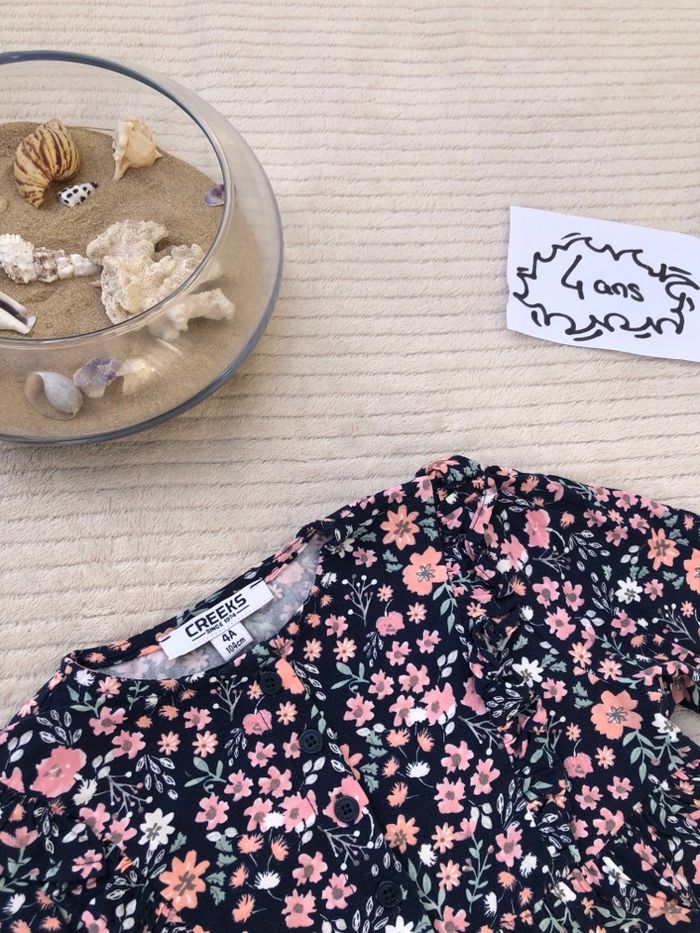 Robe à manches longue excellent état - 4 ans (104 cm) - Creeks - photo numéro 2