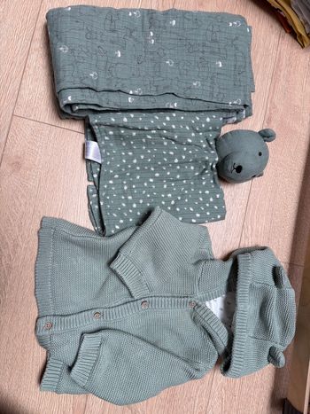 Gilet tetra et doudou 