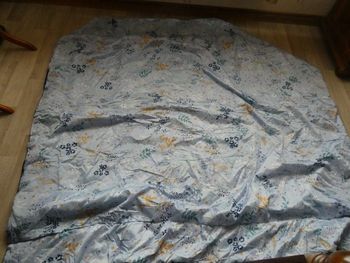 Plaid "fleurs & feuillage"