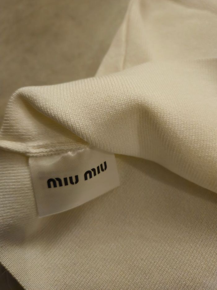 Débardeur Miu Miu noir blanc 🍏 - photo numéro 7