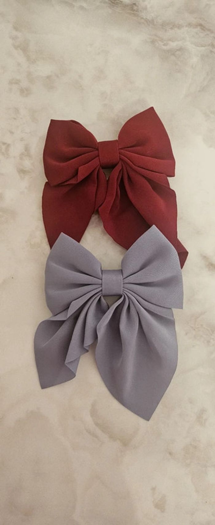 Lot de barrettes pour cheveux à noeud